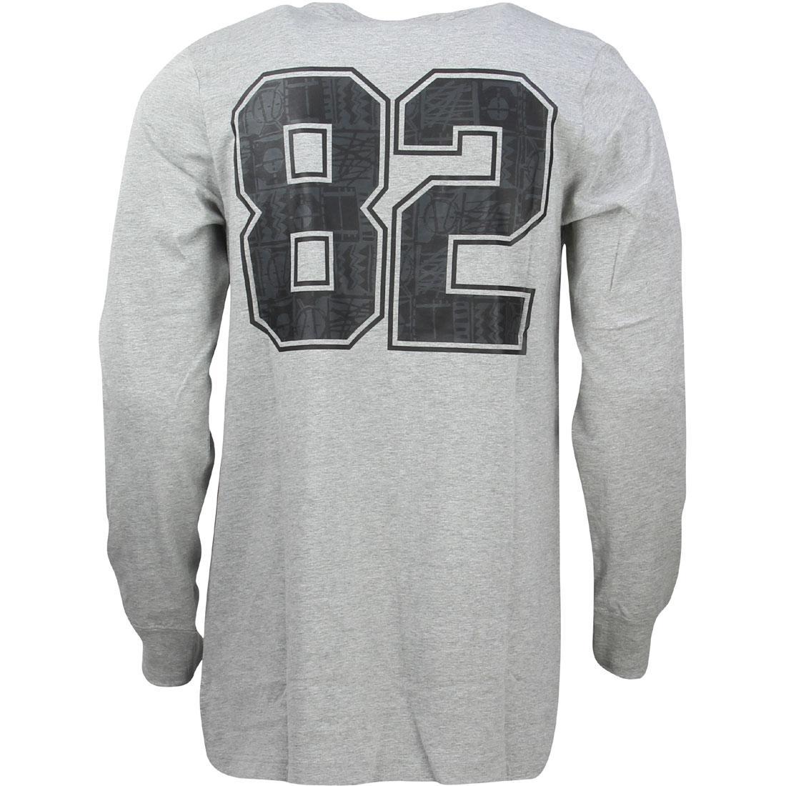 $39.99 666032-063 Nike Men BB Long Sleeve Tee - Long gray | eBay