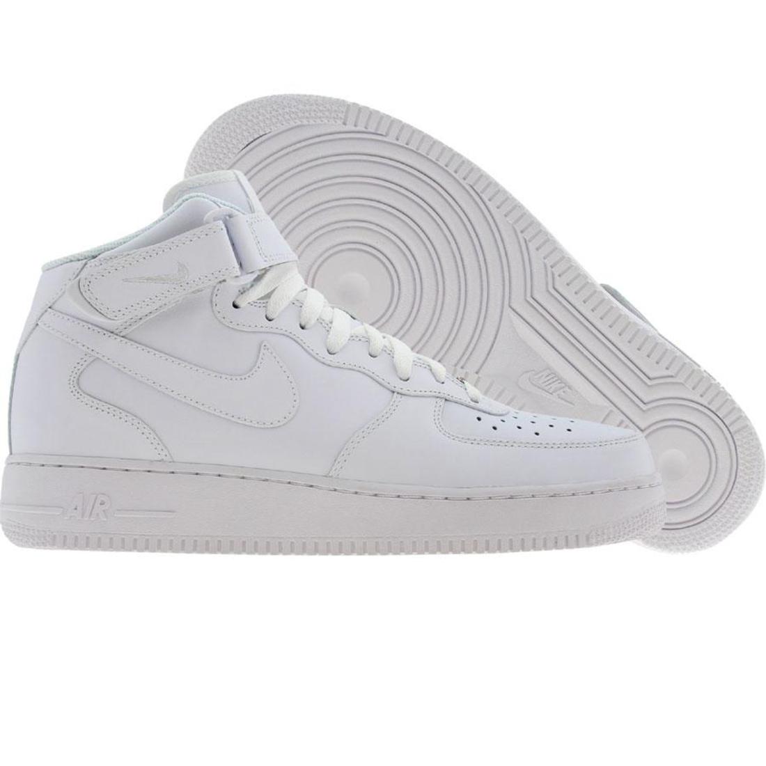 315123-111 Nike Men Air Force 1 07 Mid (white / white) | eBay